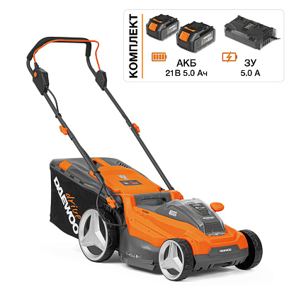 Аккумуляторная газонокосилка DAEWOO DLM 4042Li SET